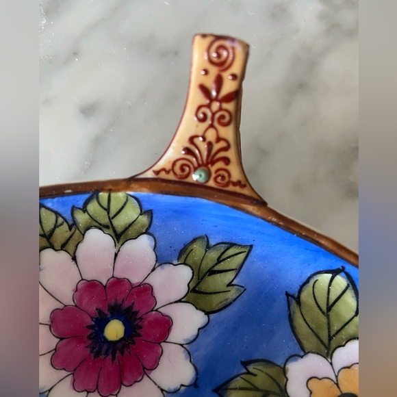 Hand painted Noritake Handled Dish Plate - Picture 7 of 9